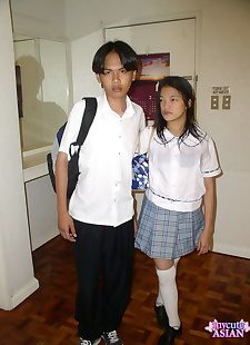 xxx pics Asian schoolgirl fucks her boyfriend, ass , blowjob 