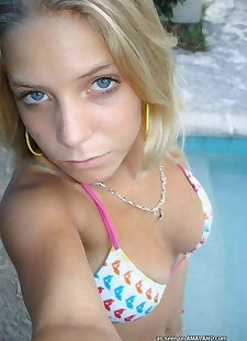  xxx pics Compilation of an amateur teen posing, bikini , outdoor  amateur
