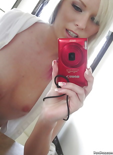  xxx pics Self shots of a blonde teen babe with, blonde , piercing 